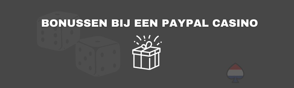 Bonussen bij een PayPal casino