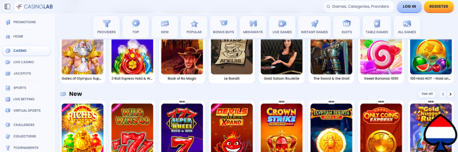 CasinoLab slots